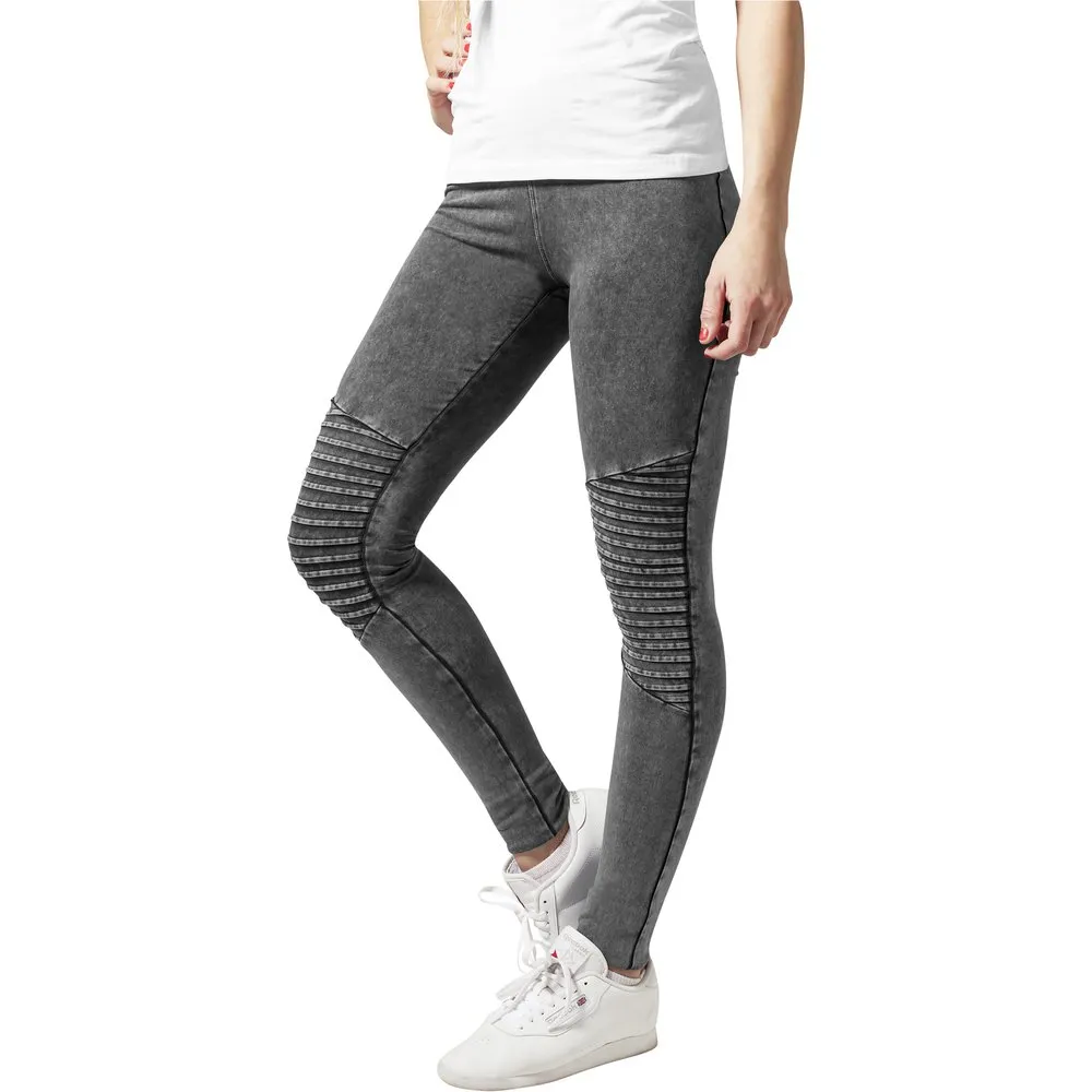

Леггинсы Urban Classics Denim Big, серый