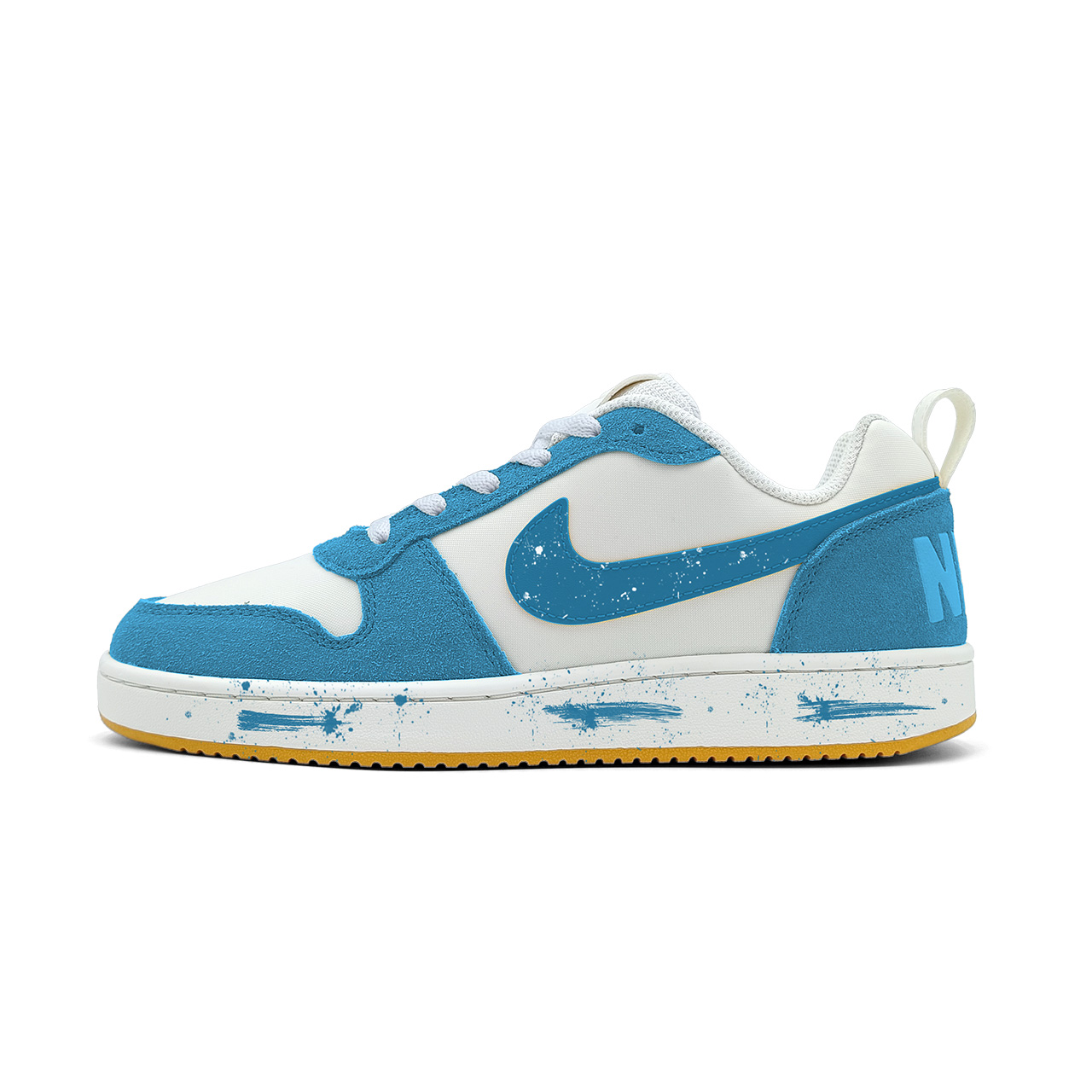 

Кроссовки для скейтбординга Court Borough Low top мужские Nike, синий