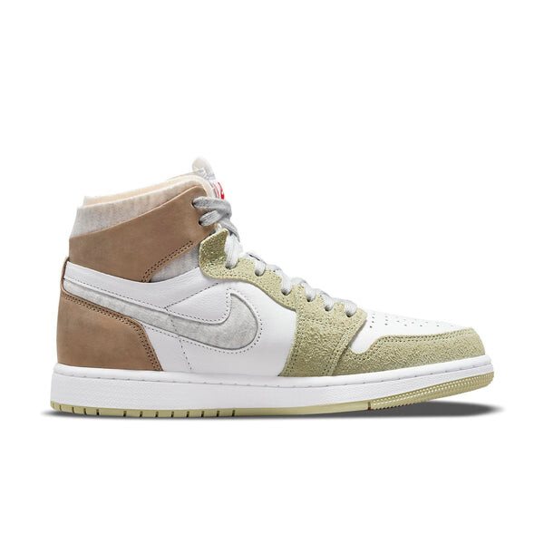 Кроссовки 1 высокие zoom комфорт Air Jordan, белый — фото 2