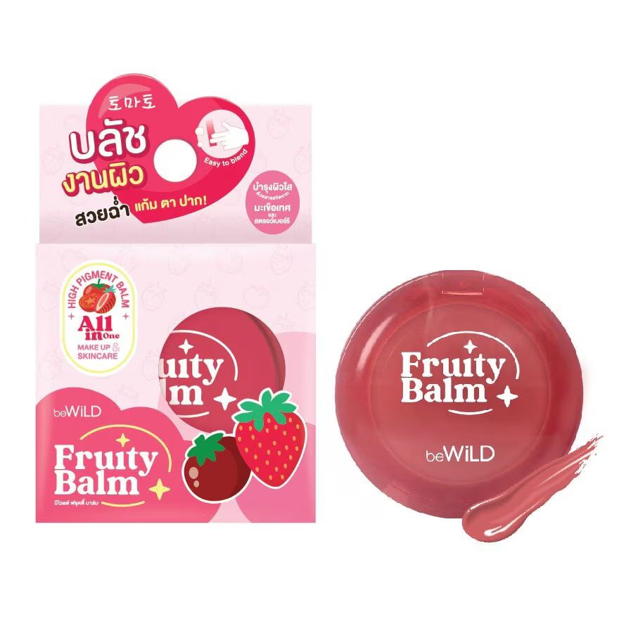 

Bewild Румяна Фруктовый Бальзам 3г. 02 Клубника, Strawberry