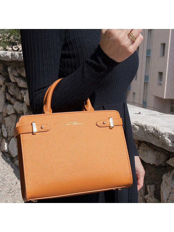 

Сумка ATELIERS SAINT GERMAIN, цвет camel - (b)25 x (h)19 x (t)10 cm