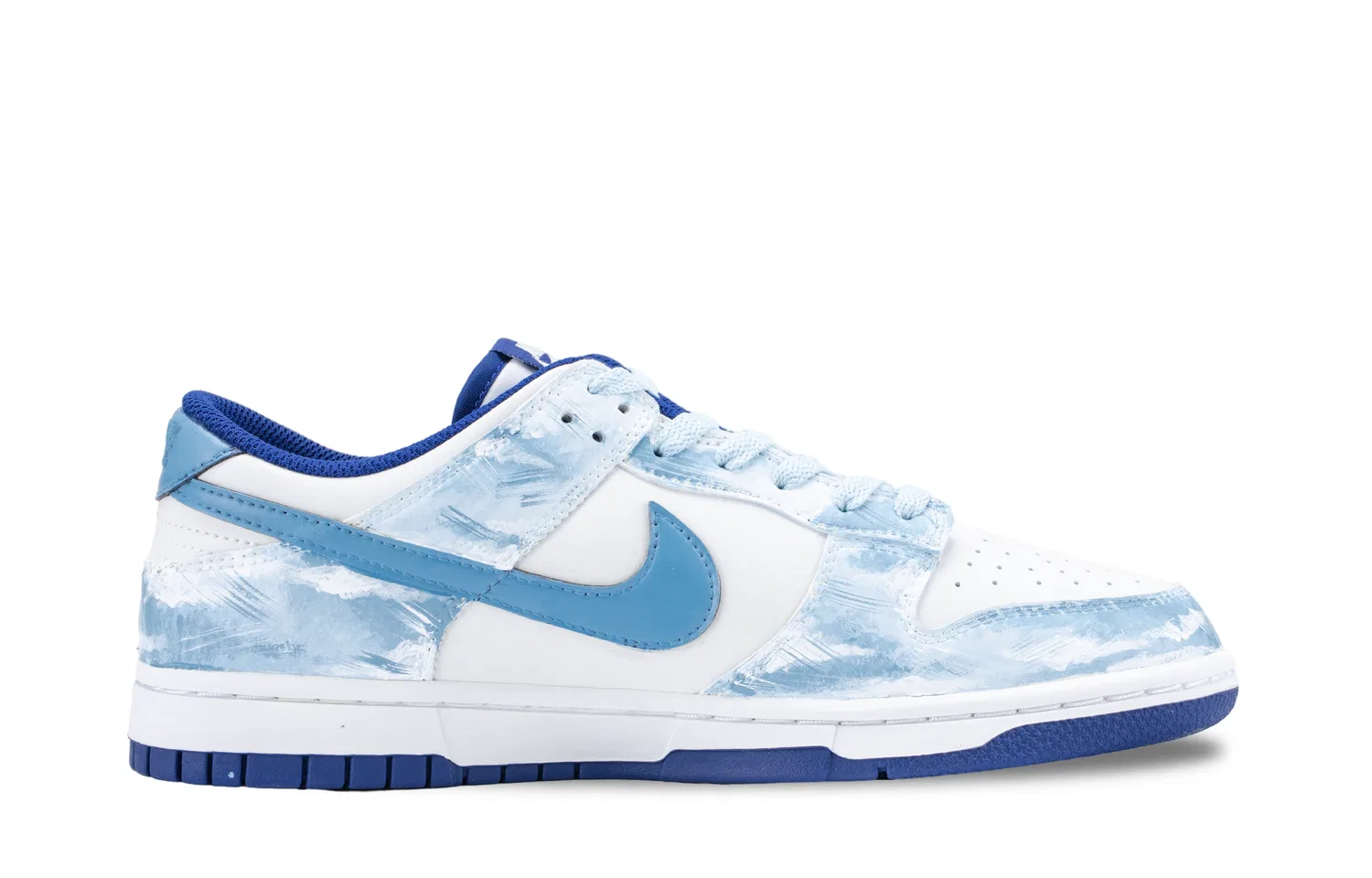 Кроссовки скейтбордические низкие Nike Dunk White Sky Blue — фото 4