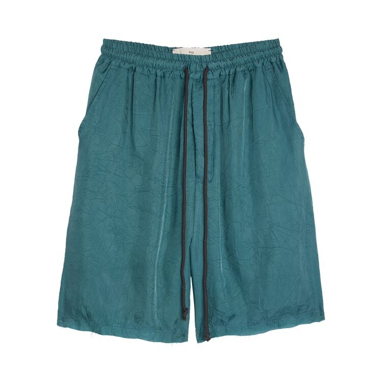 

Шорты Song For The Mute Song for the Mute Raw Lined Elasticated Shorts, синий