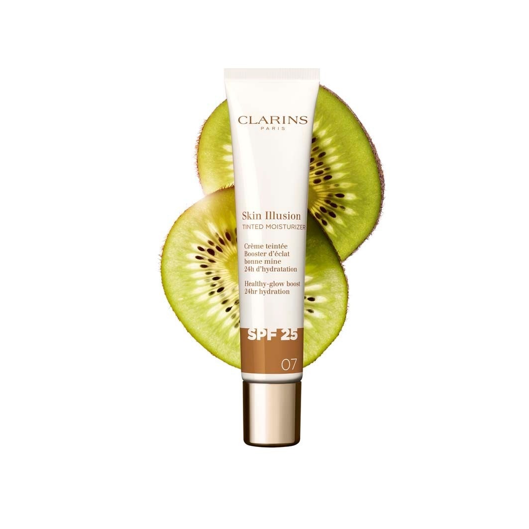 BB-крем skin illusion tinted moisturizer spf 25 Clarins, 7, объем 40 мл — фото 2