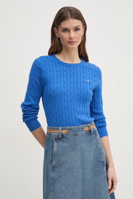 

Свитер Gant, фиолетовый