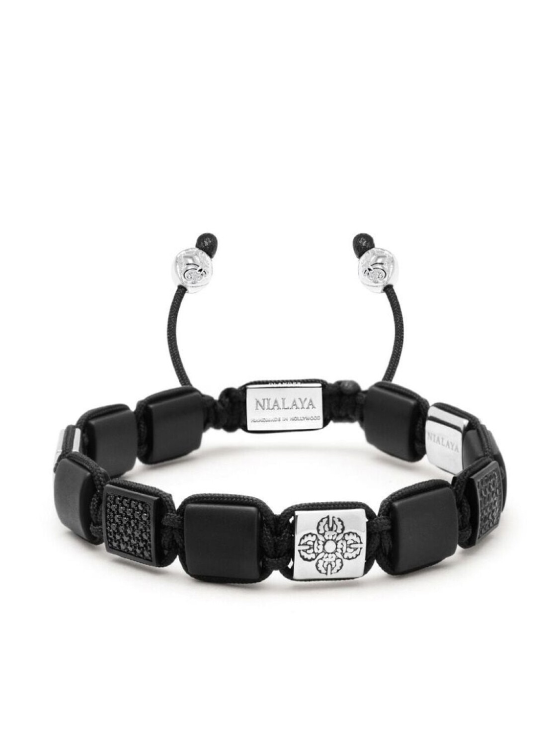 

Браслет The CZ Nialaya Jewelry, черный