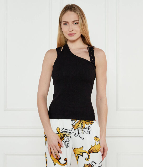 

Футболка costina ribana Slim fit Versace Jeans Couture, черный