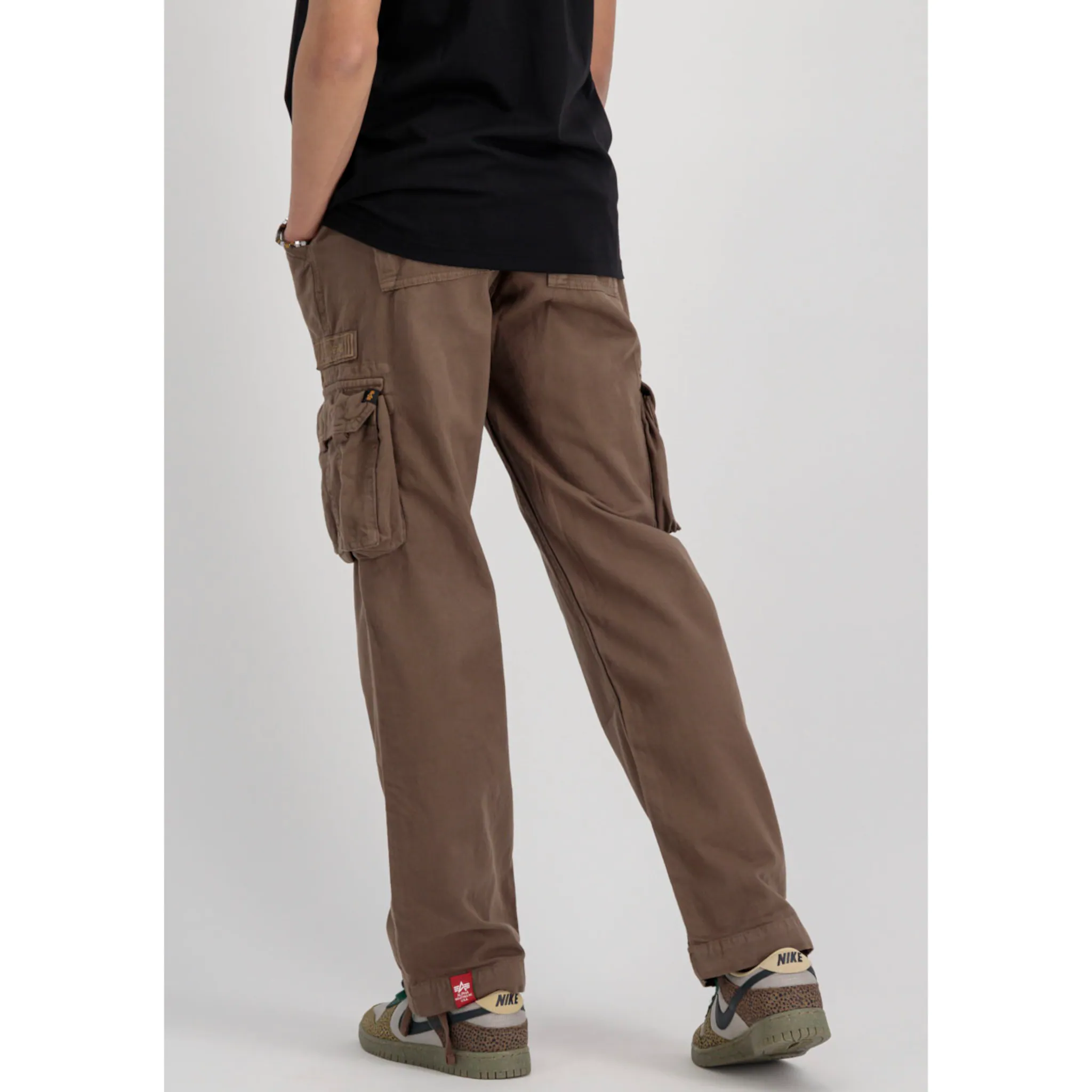 

Брюки-карго Alpha Industries "Jet Pant", коричневый