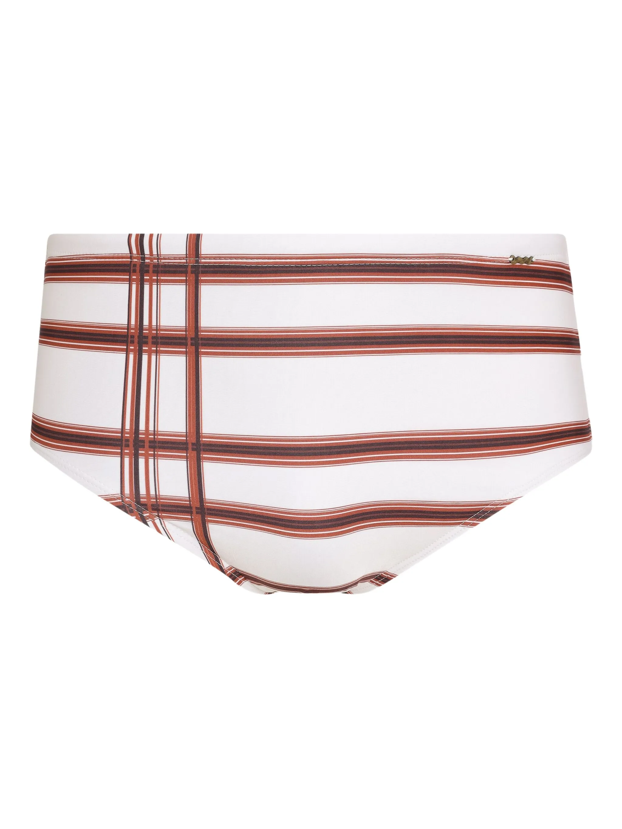 

Плавки в клетку Amir Slama, белый