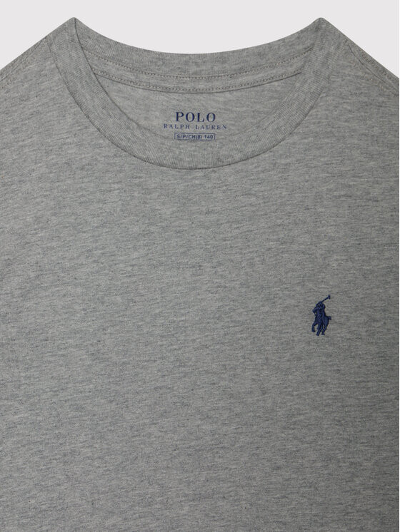 Футболка стандартного кроя Polo Ralph Lauren, серый — фото 3