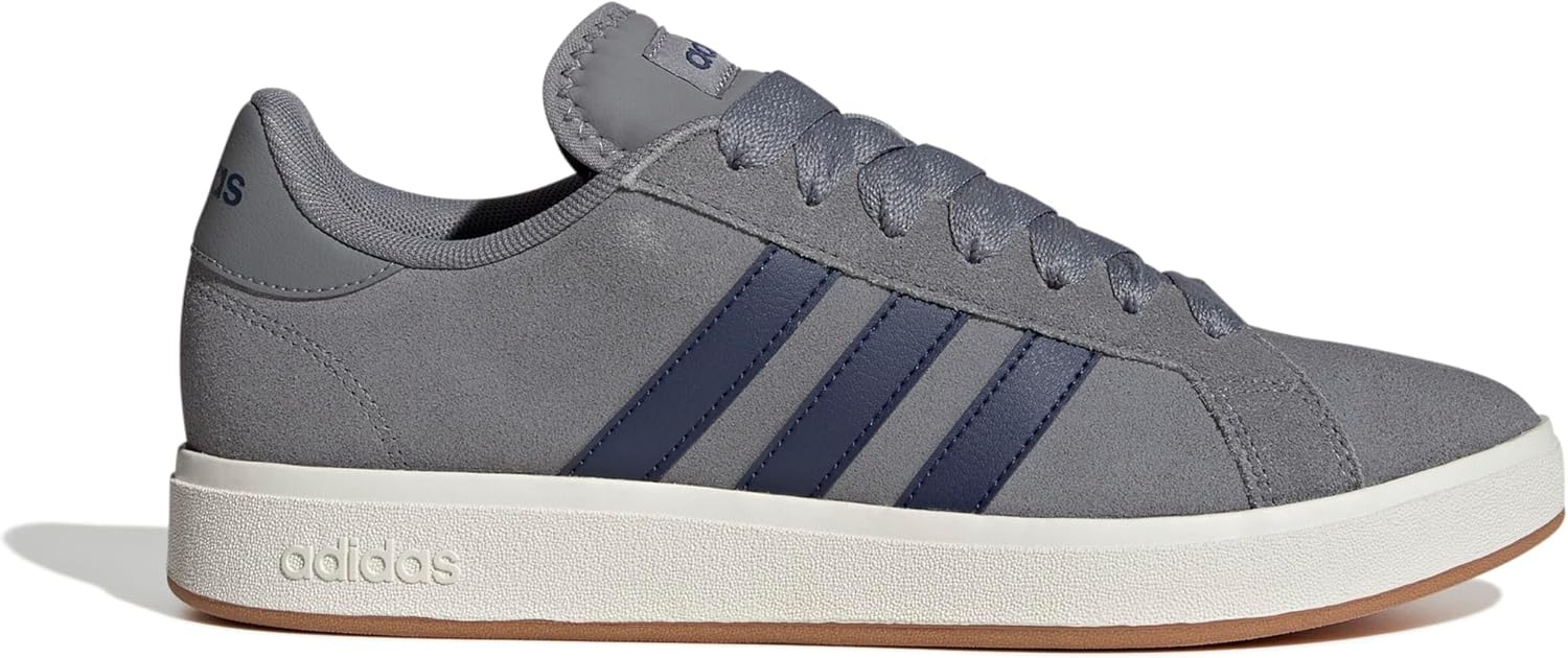 Мужские кроссовки adidas, EU, слоновая кость/синий/серый — фото 2