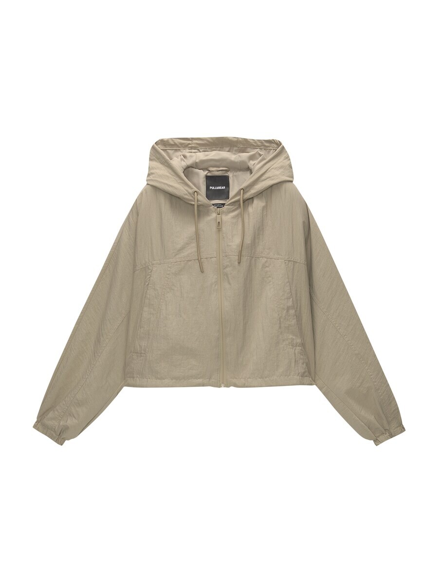 

Межсезонная куртка Pull&Bear, темно-бежевый