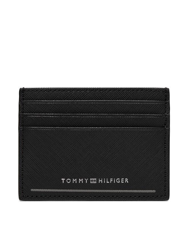 

Картхолдер Tommy Hilfiger Th Saffiano Cc Holder AM0AM11863, черный