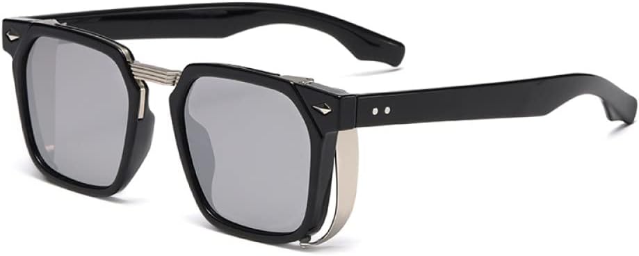 

Винтажные солнцезащитные очки для женщин, очки для вождения в стиле стимпанк, солнцезащитные очки для мужчин, солнцезащитные очки для женщин, очки с защитой от УФ-излучения UV400 LANGSER, 5