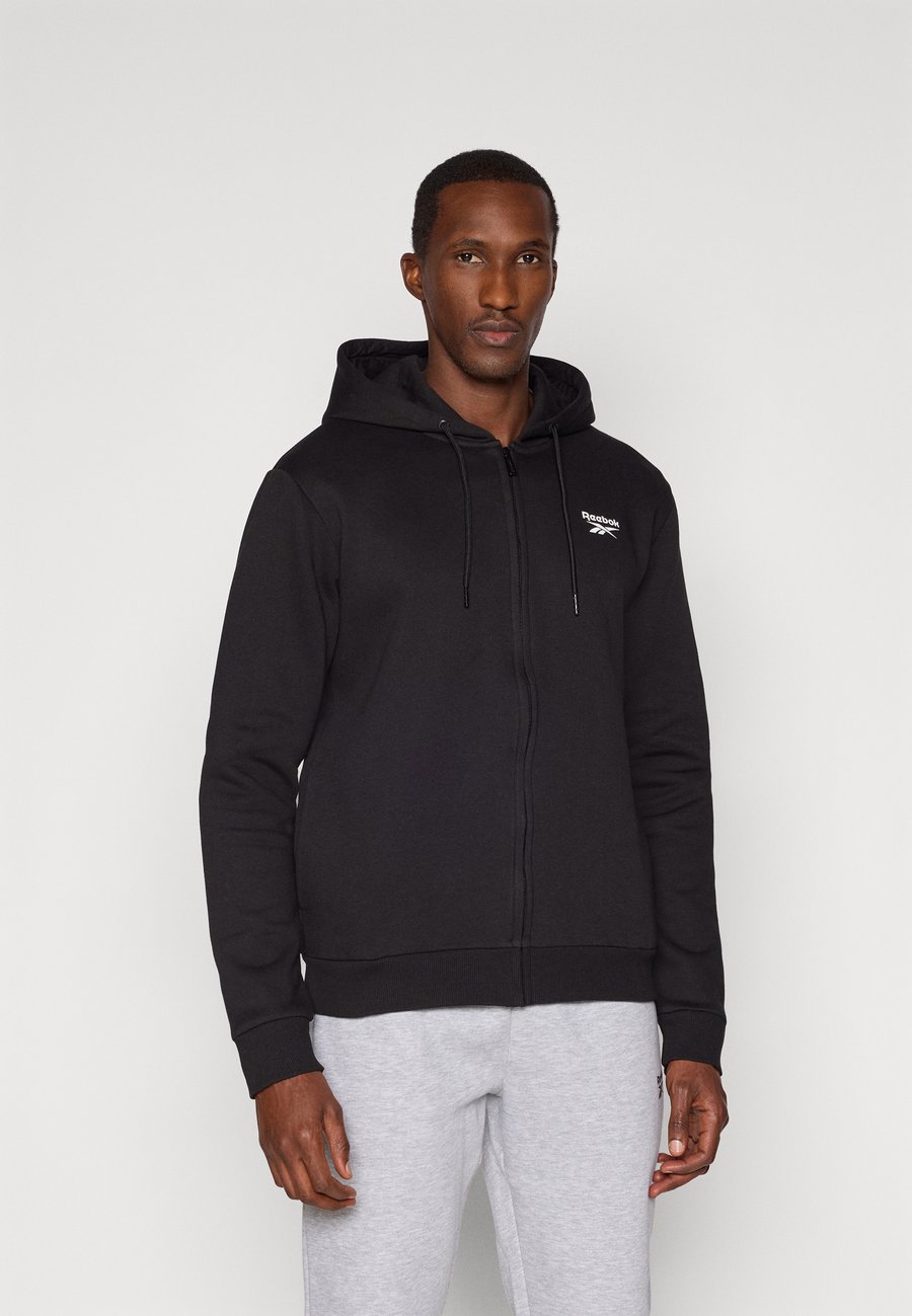 

Толстовка Reebok COLTON SMALL LOGO ZIP THROUGH HOODY, Black