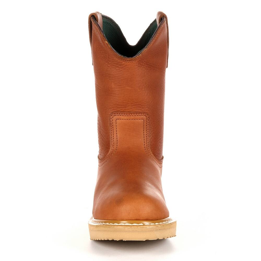 Мужские рабочие ботинки Georgia Boots Farm & Ranch 10 в цвете Wellington, цвет Barracuda Gold — фото 4