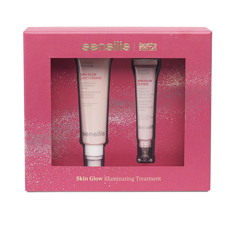 

Крем для лица Skin glow juicy cream estuche Sensilis, 2 шт.