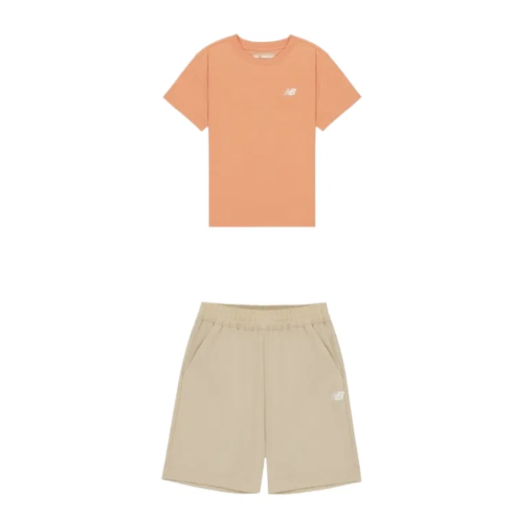 Детский спортивный костюм Casual Sportswear SS26 2 Pack New Balance, ORG 2SG6S103