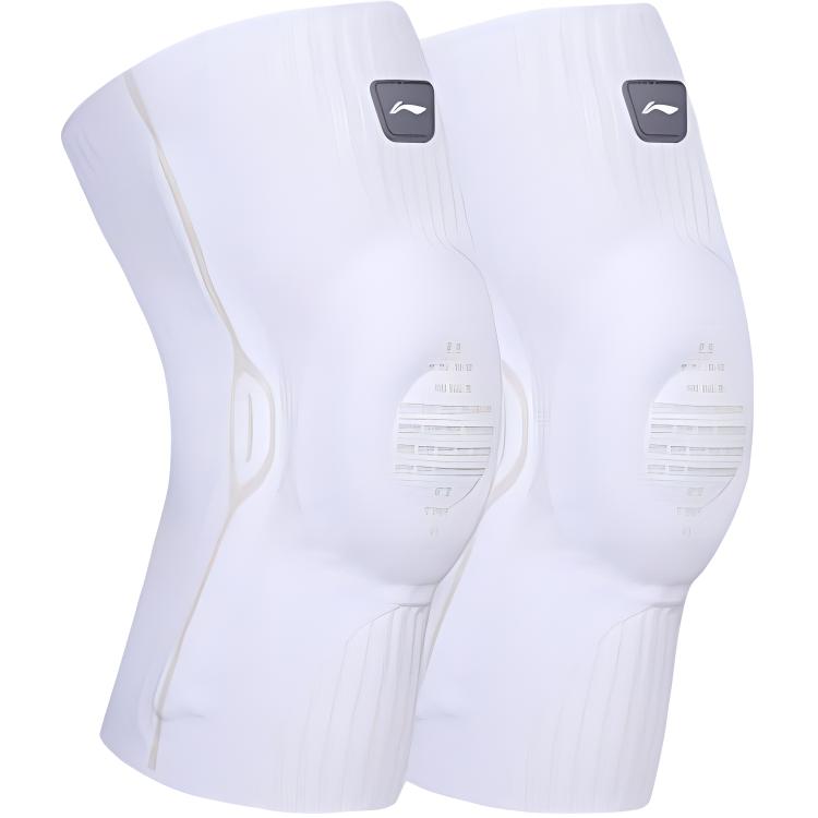 

Горные баскетбольные фитнес-наколенники Unisex из полиэстера, полиамида, эластана и силикона LINING, белый