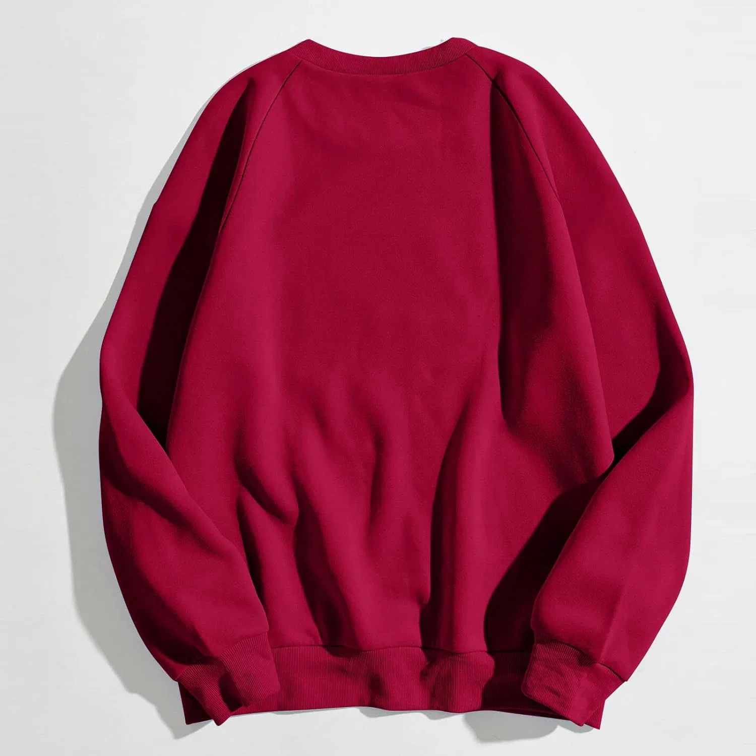 Толстовка женская с буквами, без капюшона, Polyester, Watermelon Red — фото 4