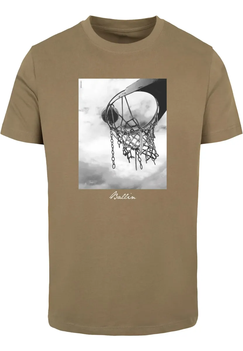 

Футболка MisterTee "Мужская футболка MisterTee Ballin 2.0", оливковый
