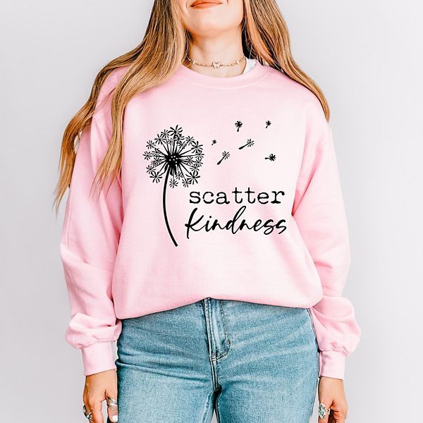 

Свитшот Scatter kindness Simply Sage Market, Light Pink