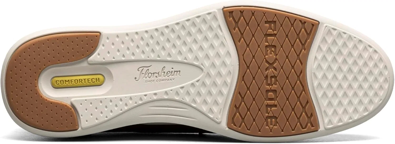 Мужские оксфорды Florsheim Lanciano с гладким носком, Brown Crazy Horse — фото 4