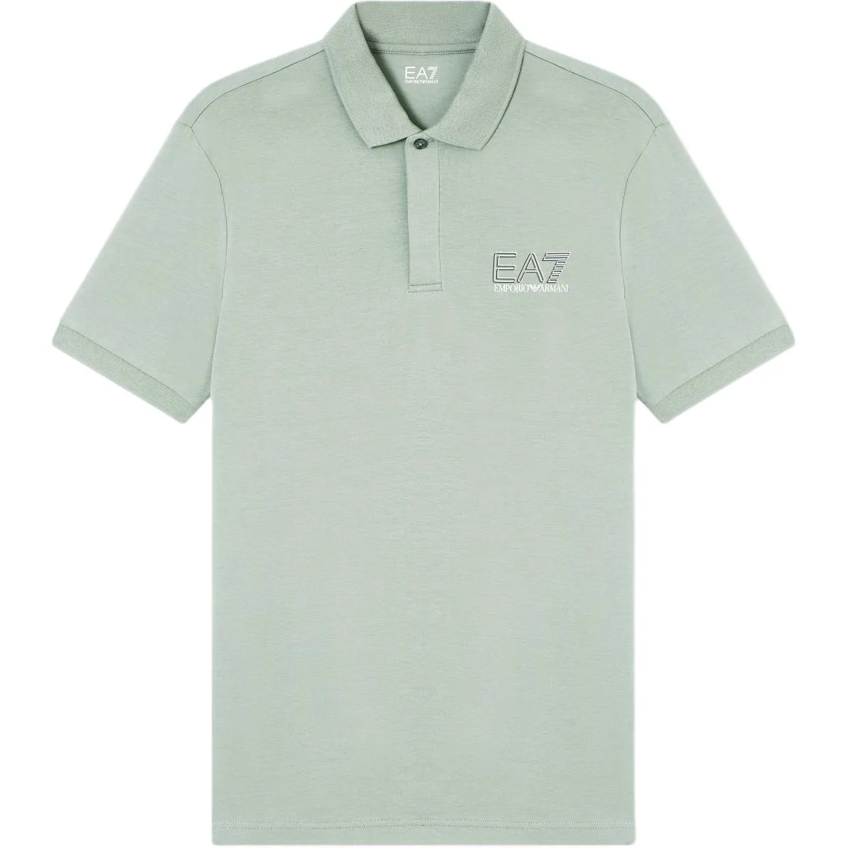 Polo Shirt EA7 мужская EMPORIO ARMANI, зеленый