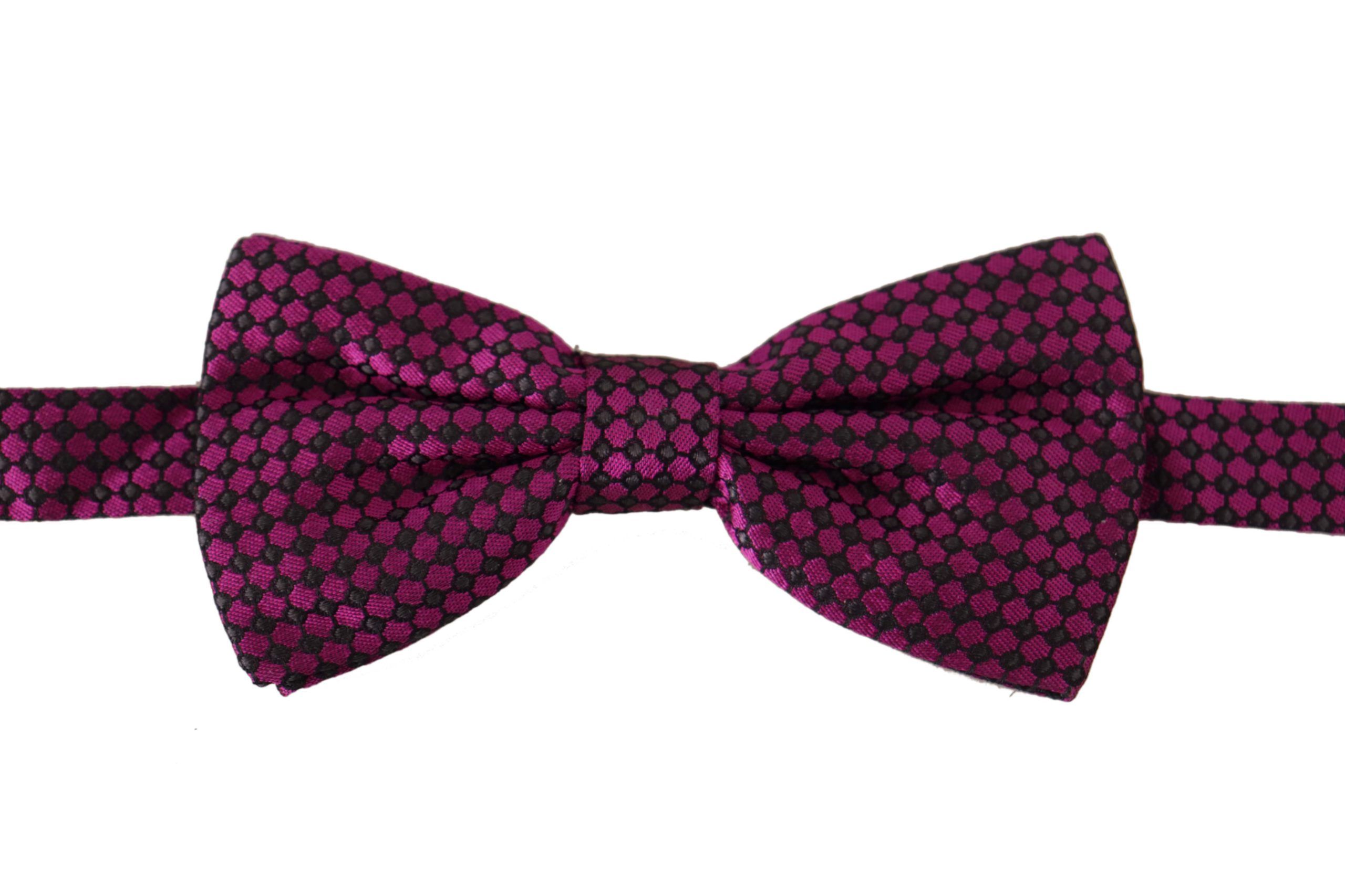 

Элегантный фиолетовый шелковый галстук-бабочка Dolce & Gabbana