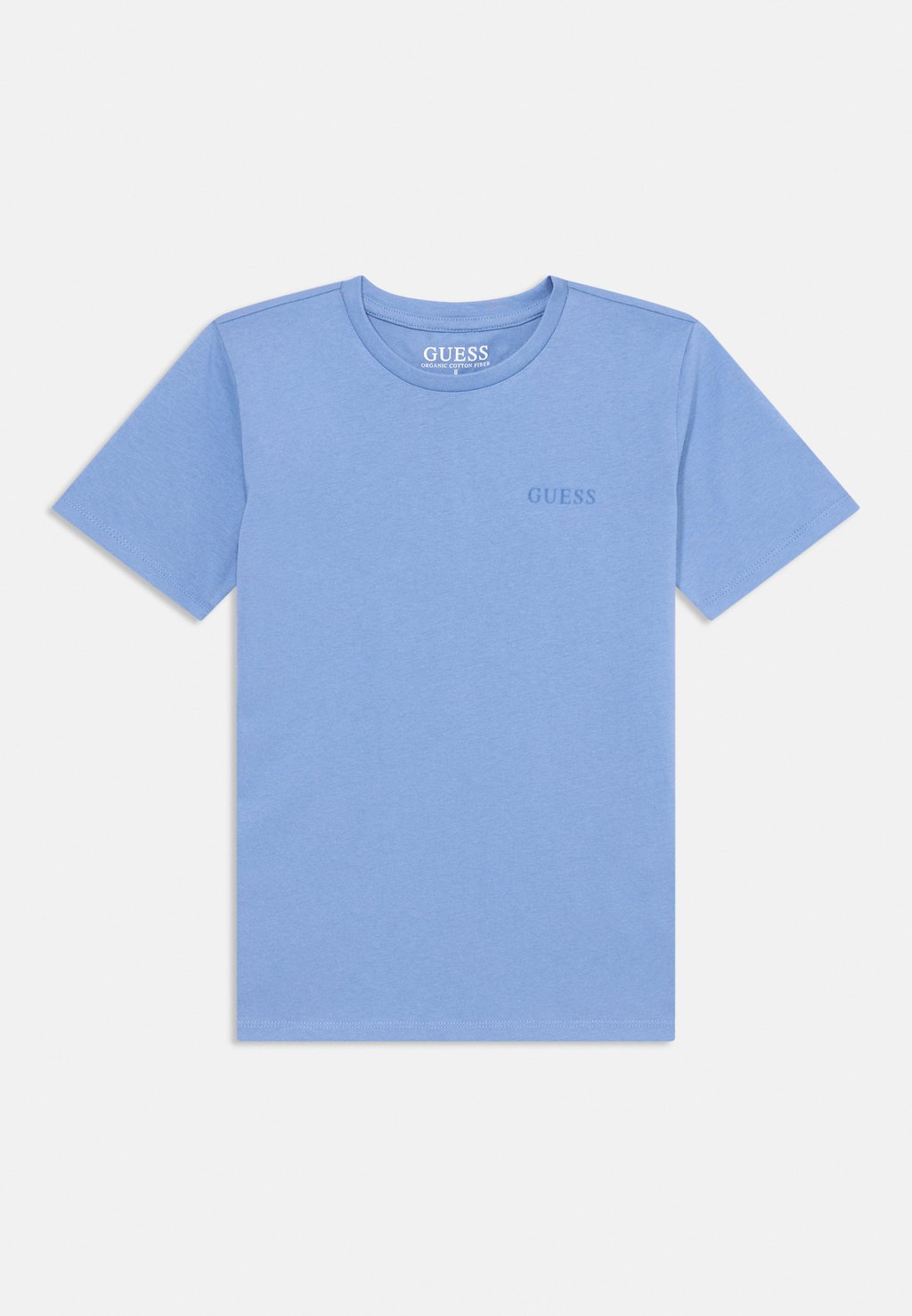 

Футболка с принтом JUNIOR Guess, светло-голубой