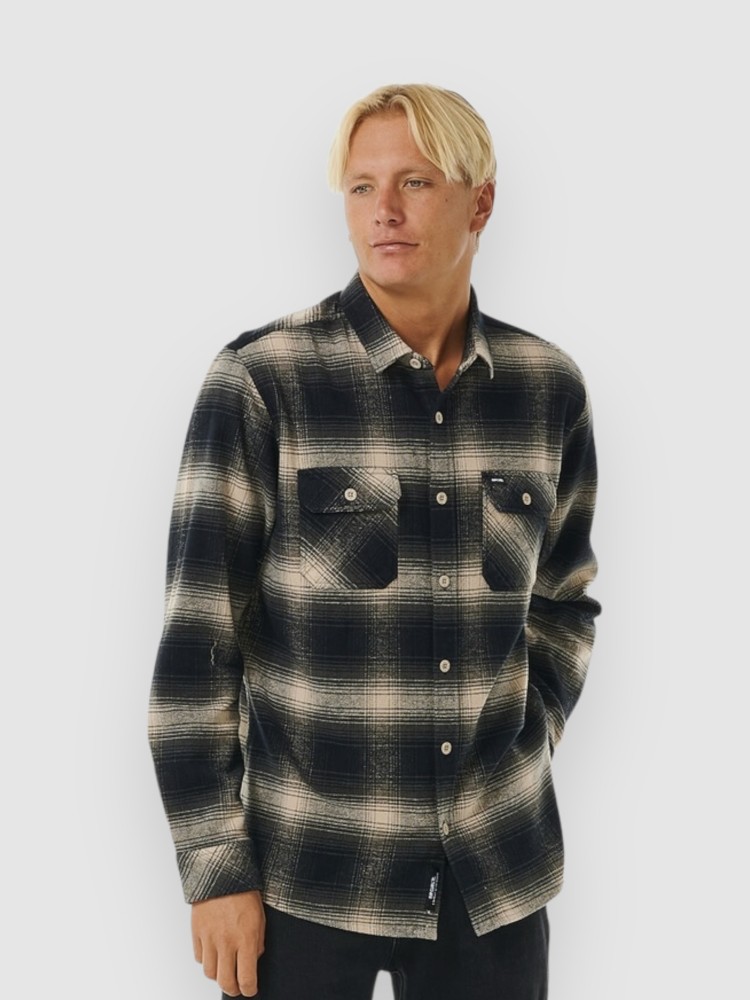 

Рубашка Rip Curl Count Flannel Hemd, taupe