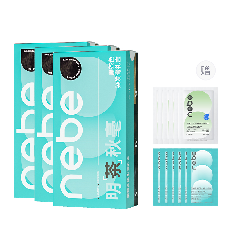 

Краски и осветлители для волос унисекс NEBE, черный