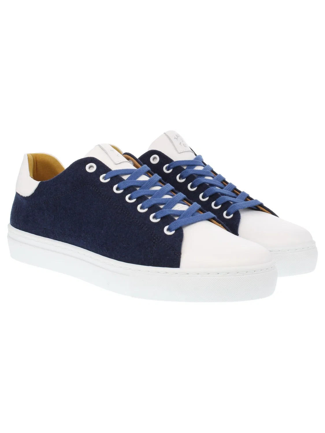 Кроссовки 'MORITZ - Sneaker aus Merinoloden und Nappa-Leder' Xaver Luis Schuhmanufaktur, Dark Blue — фото 2
