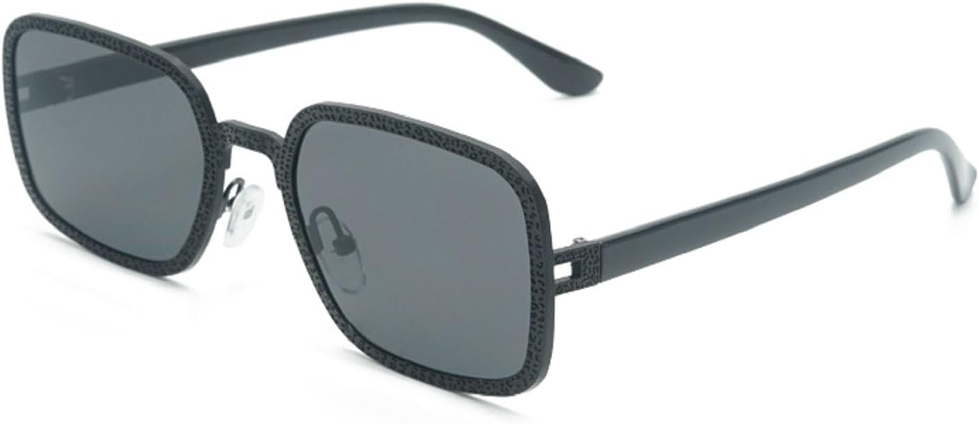 

Солнцезащитные очки в стиле ретро, ​​маленькие квадратные, для женщин и мужчин, винтажная прямоугольная оправа с заклепками, модные солнцезащитные очки с защитой от УФ-излучения UV400 Melrose, Black