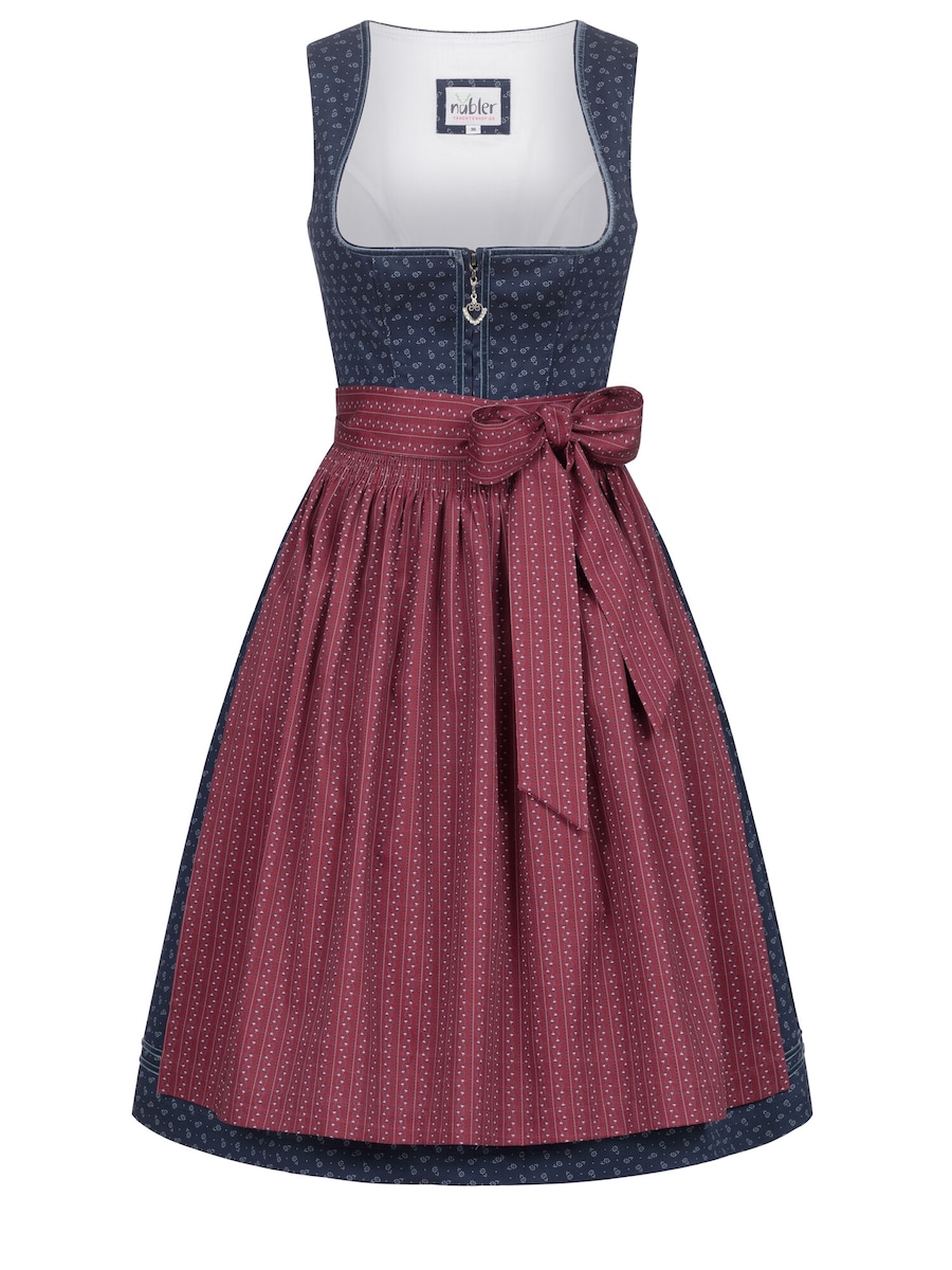 

Широкая юбка в сборку Trachtenhof Nübler midi Gesr, синий