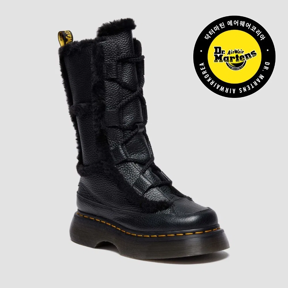 Мужские чёрные ботинки Buzz Lace WL от Dr. Martens