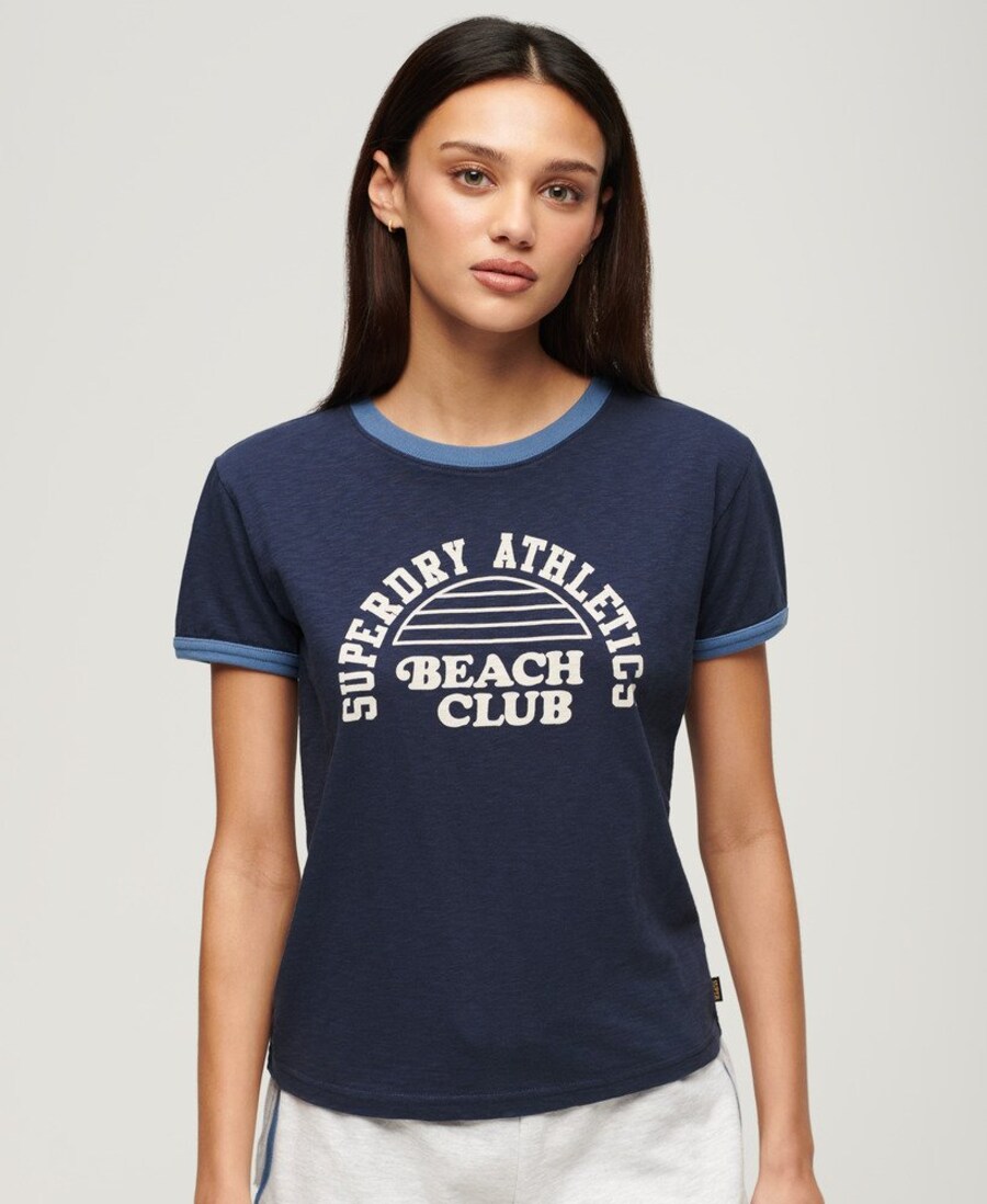 

Рубашка Superdry, морской синий