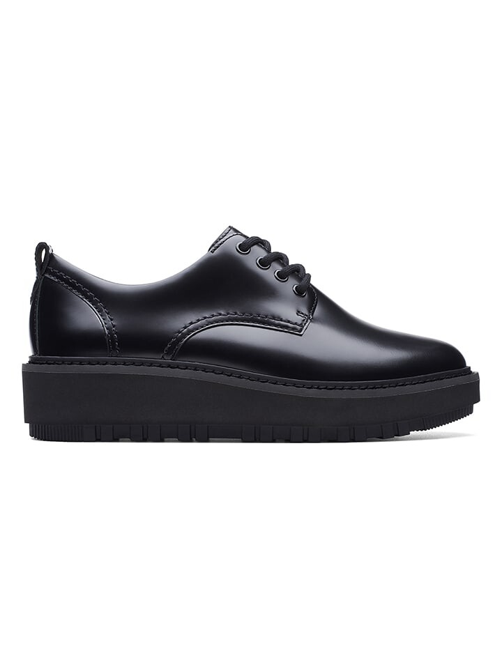 

Элегантные туфли на шнуровке Clarks Leder OriannaW Derby, черный