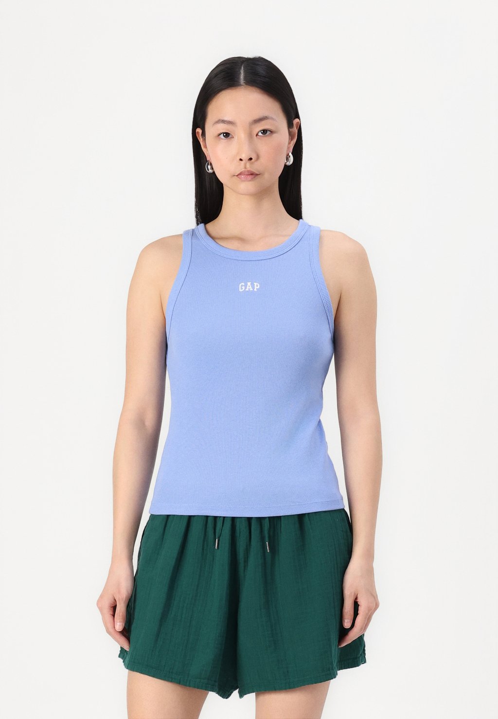 

Топ HALTER LOGO GAP, синий