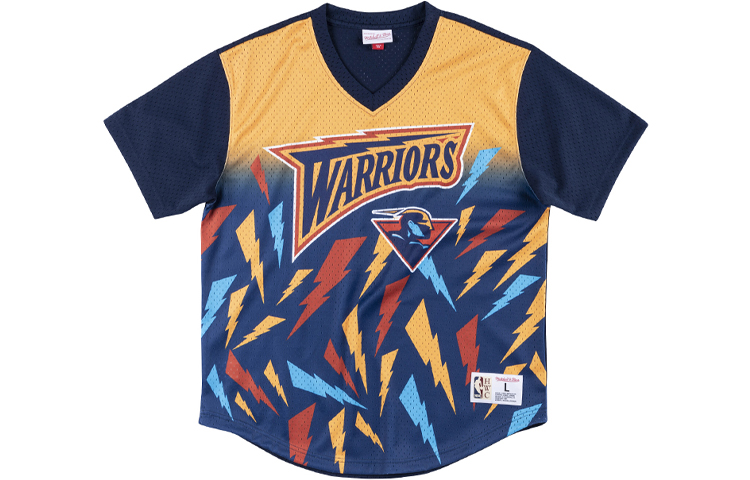 

Футболка мужская синяя Mitchell Ness