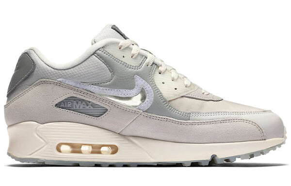 Кроссовки подвал x air max 90 Nike, серый — фото 2