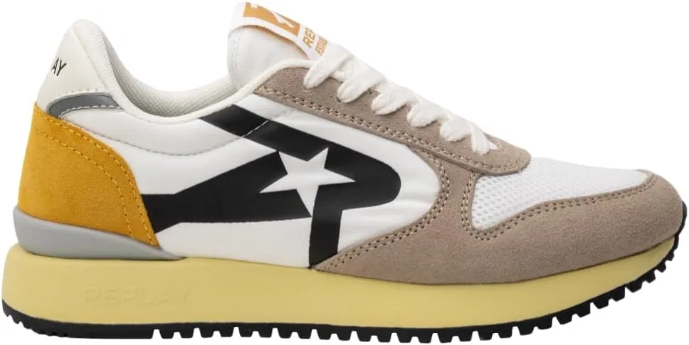 Мужские кроссовки Replay Gms9i .000.c0001t, 807 Off Wht Beige