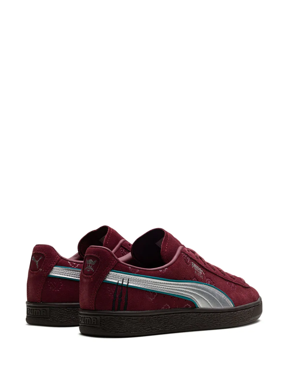 Кроссовки Suede 2 One Piece PUMA, красный — фото 3