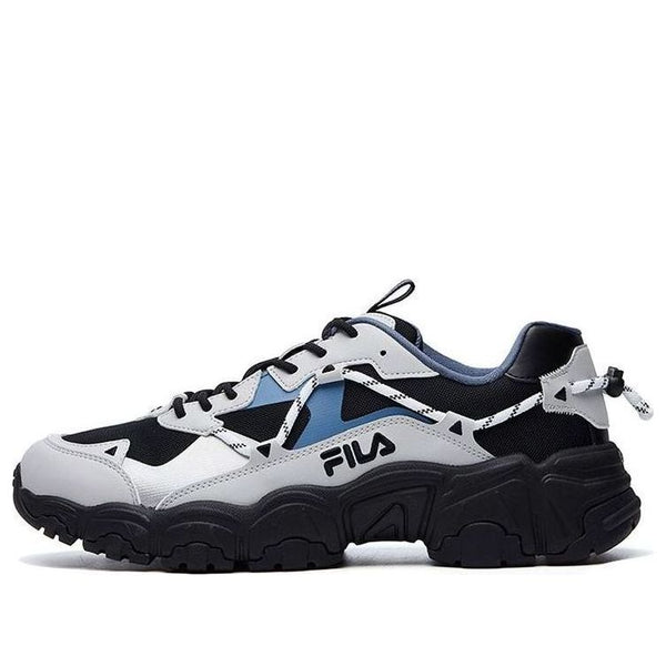 

Кроссовки fluid low tops black gray blue Fila, черный