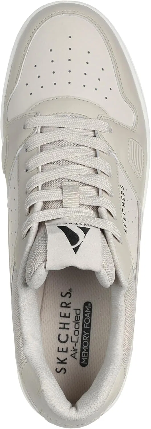 Туфли Skechers Adult Master Item Koopa Court Tiebreak Beige, Beige Off White — фото 4