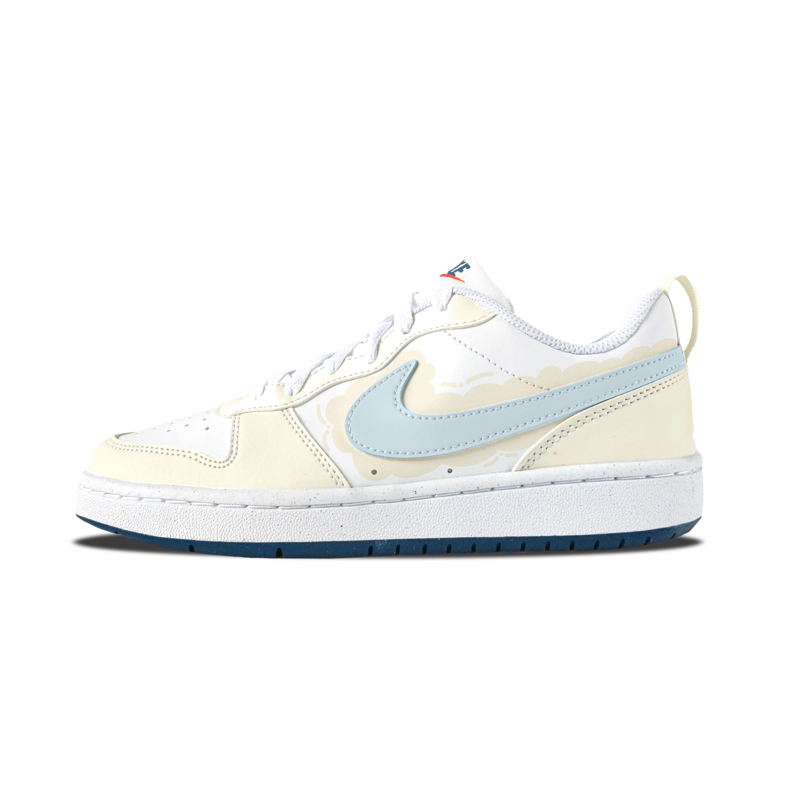 

Детские скейтерские кроссовки Court Borough для младших школьников Nike, Champagne