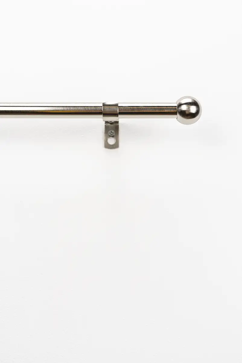 

Карниз для штор GARESA "Look", 1 направляющая, желаемая длина, желаемая длина, без колец 230 см, цвет edelstahlfarben