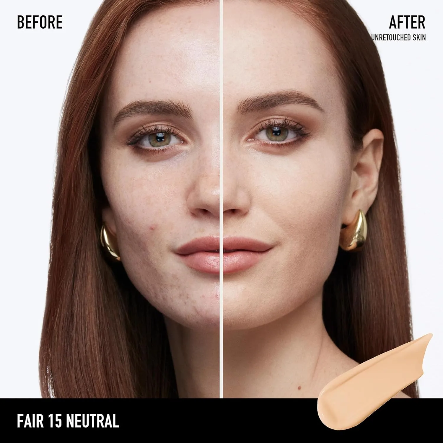 bareMinerals Barepro Performance Wear Liquid Foundation SPF 20, дышащая тональная основа для лица, плотное покрытие, стойкость до 24 часов, естественный матовый финиш, веганский продукт. 29,6 мл (1 шт.), 06 Fair 15 Neutral — фото 3