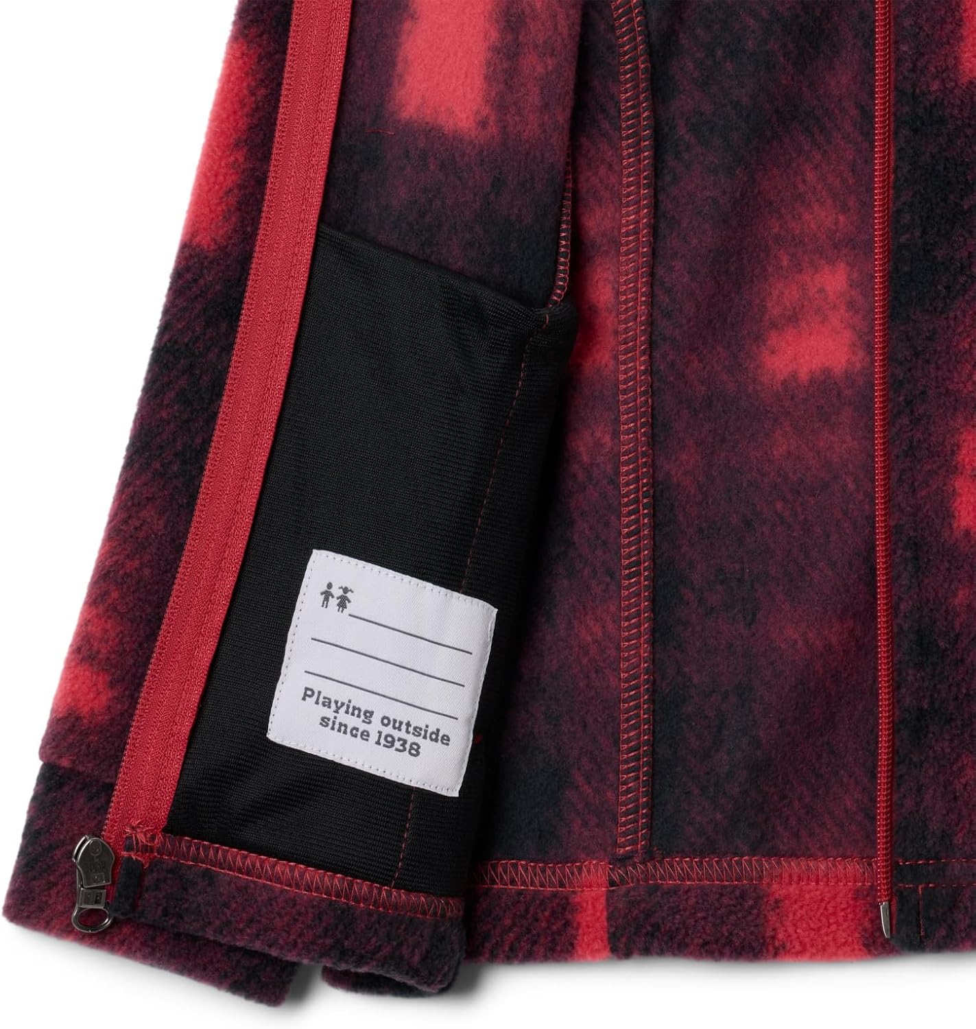 Columbia Youth Girls Benton Springs II Printed Fleece, Daredevil Omblur Tonal — фото 3