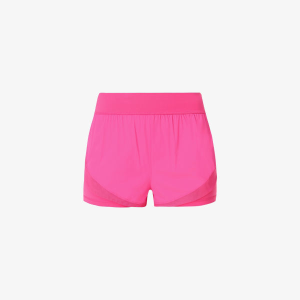 

Шорты Tempo Run высокие эластичные из стрейч-ткани Sweaty Betty, розовый